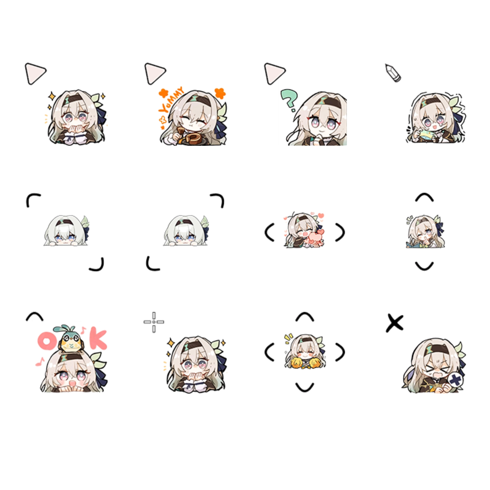 流萤鼠标指针皮肤-莓璃猫